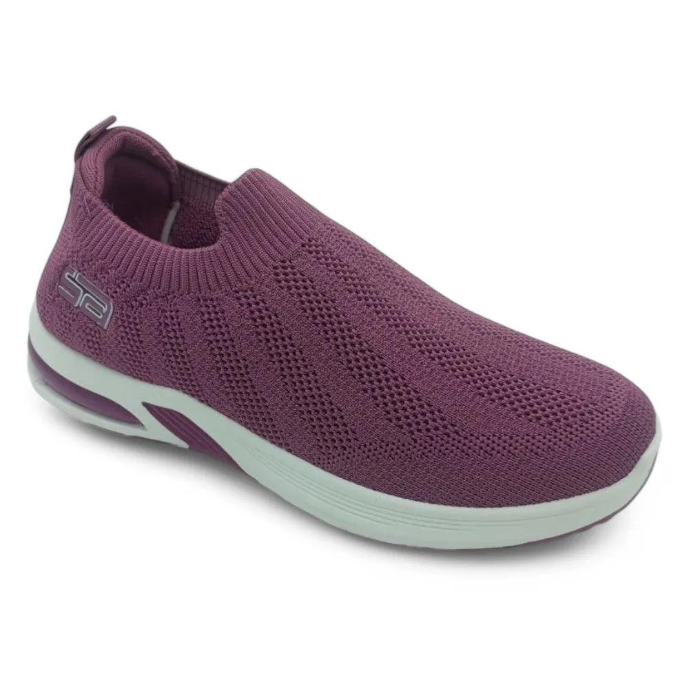 Women's Slip on Sneakers LD56 – Purple