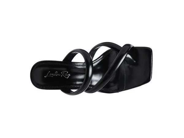 Women's Stunning Clear Heel Toe Ring Sandals