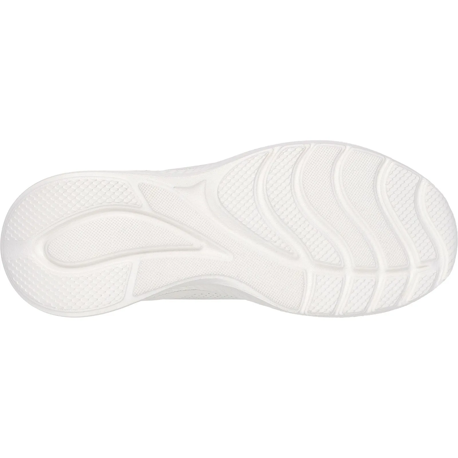 Women's Wide Fit Skechers 117483 Bobs Sport Squad Waves Sneakers